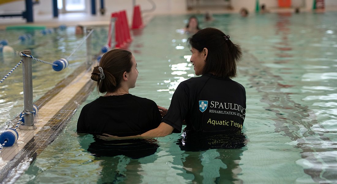 Aquatic therapy at Spaulding Outpatient Center at Emilson YMCA Hanover