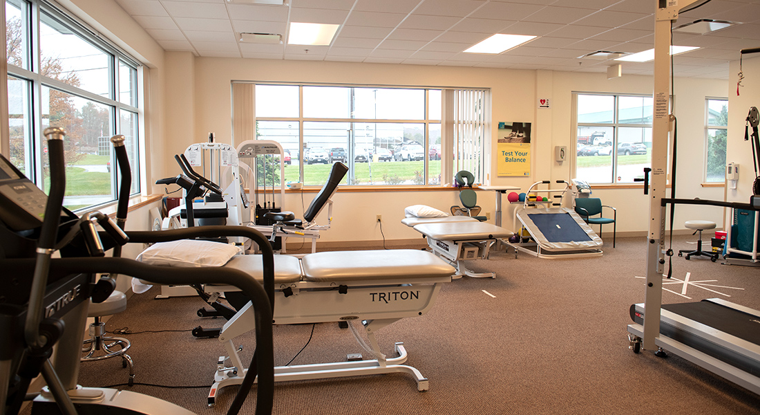 Rehab facilities at Spaulding Outpatient Center Plymouth