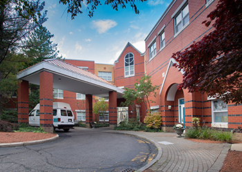Exterior of Spaulding Nursing and Therapy Center Brighton